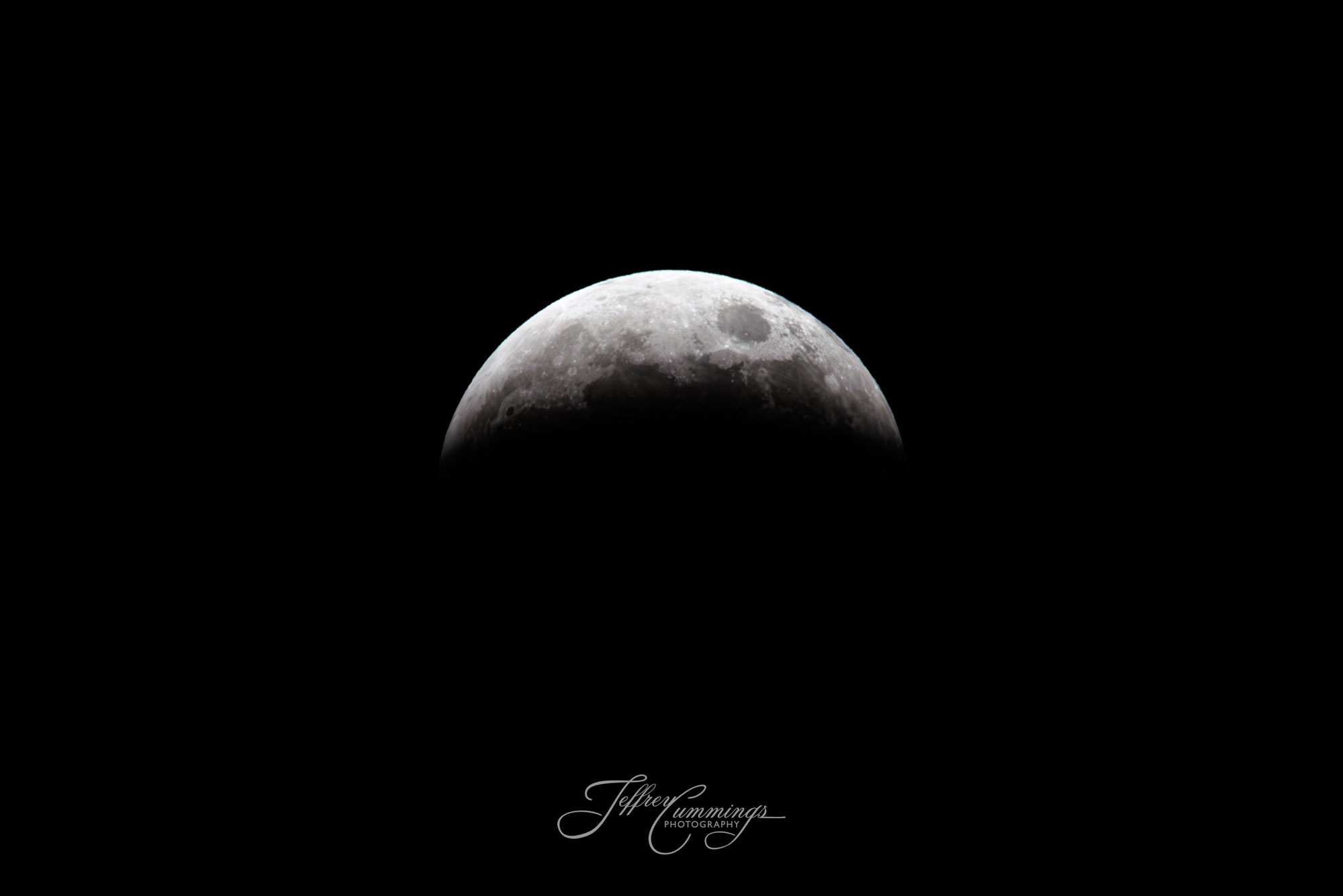 Lunar Eclipse in penumbra stage