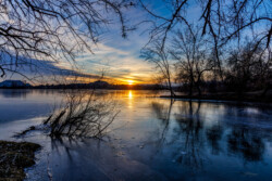 Icy Sunset Icy Sunset