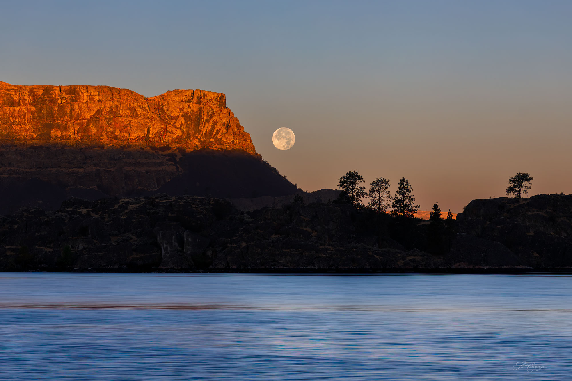 Moon set